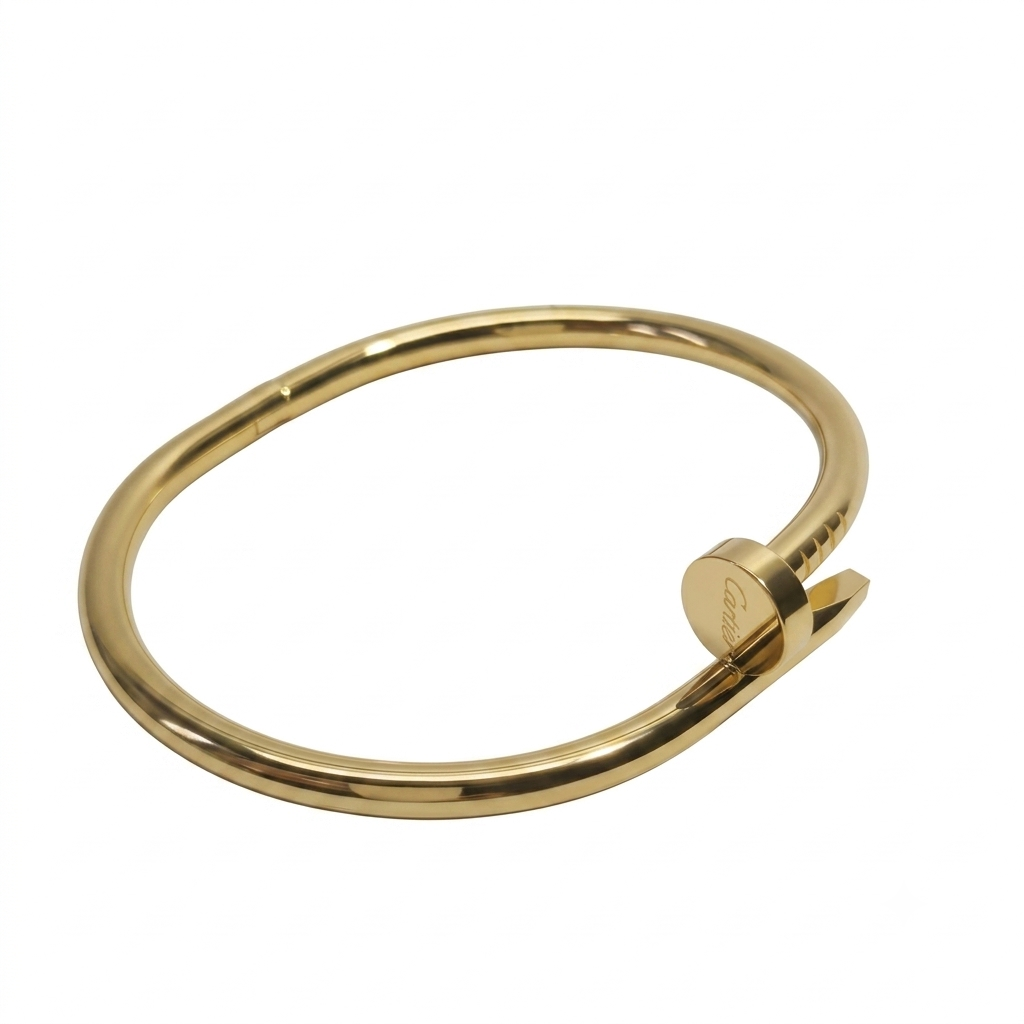 Cartier Style Hand Cuff Bracelet – Premium Stainless Steel