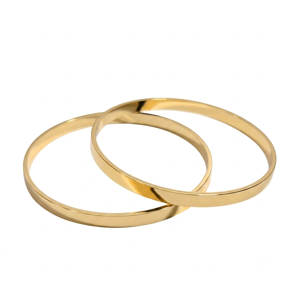 Gold Plated Bangles for Women