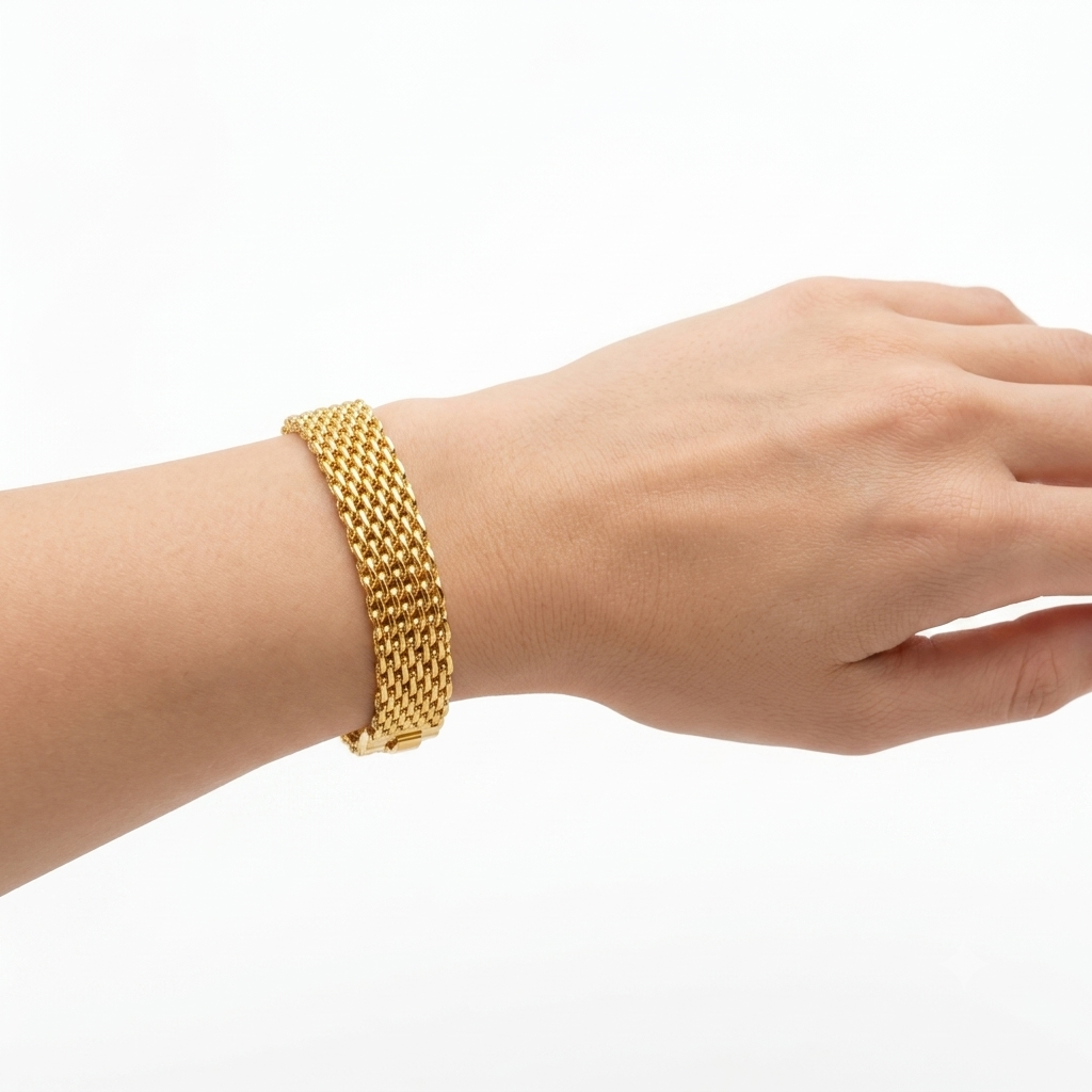 Simple & Elegant Thick Bracelet for Men & Women