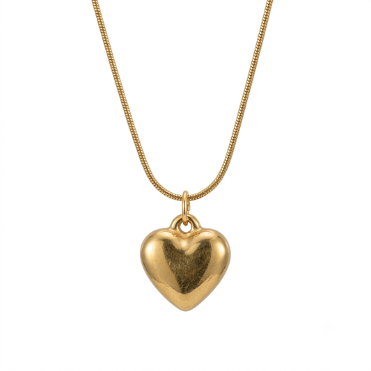 Elegant Heart Locket Necklace for Women