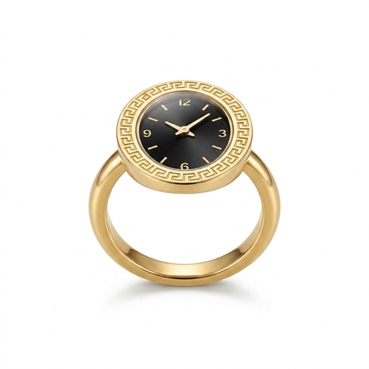 Clock Ring for Men & Women