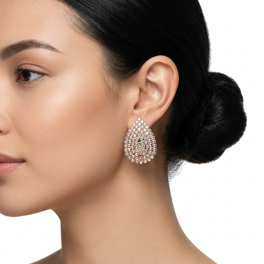 Elegant Golden Earrings for Women & Girls – Premium Fashion Tops