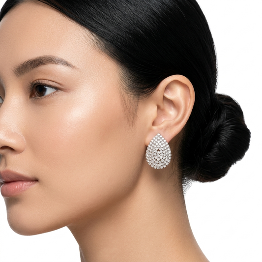 Elegant Silver Earrings for Women & Girls – Premium Fashion Tops