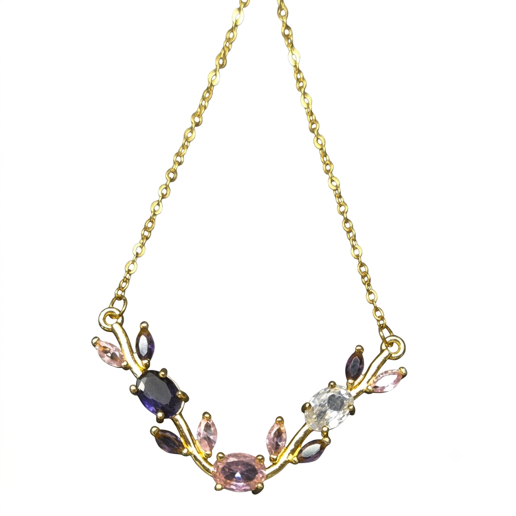 Tulip Necklace for Women | Elegant Floral Pendant Necklace