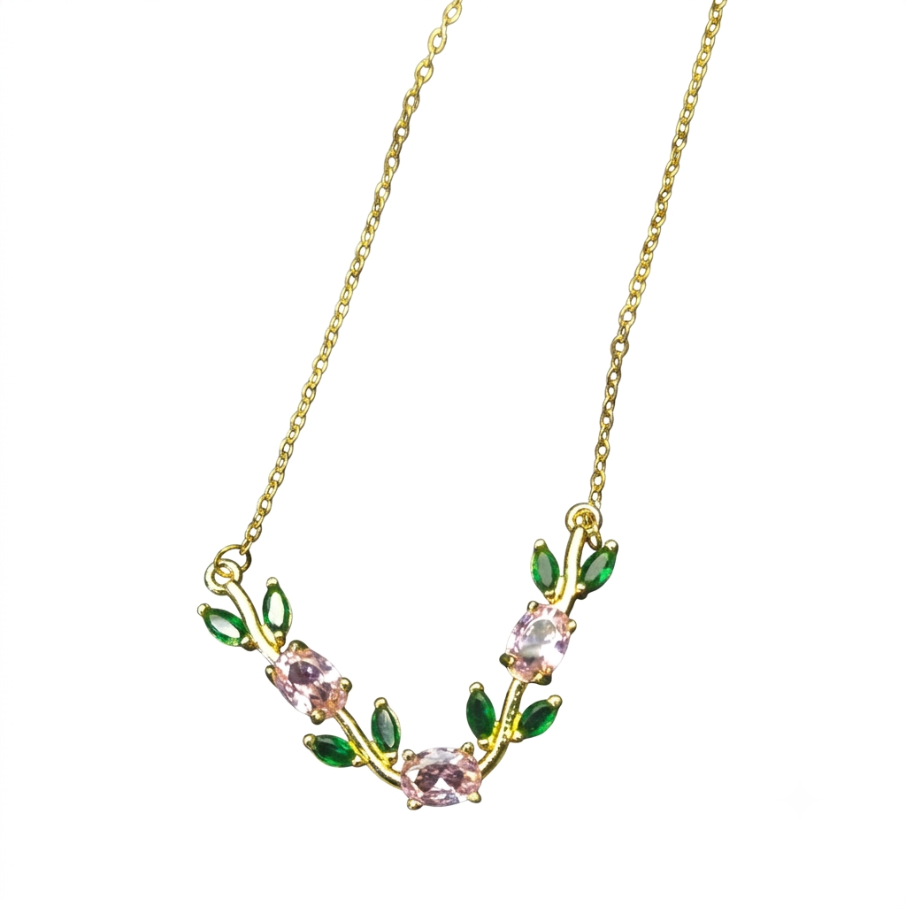 Tulip Necklace for Women | Elegant Floral Pendant Necklace