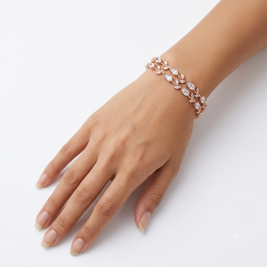 Tulip Bracelet – Elegant Floral Bracelet for Women & Girls