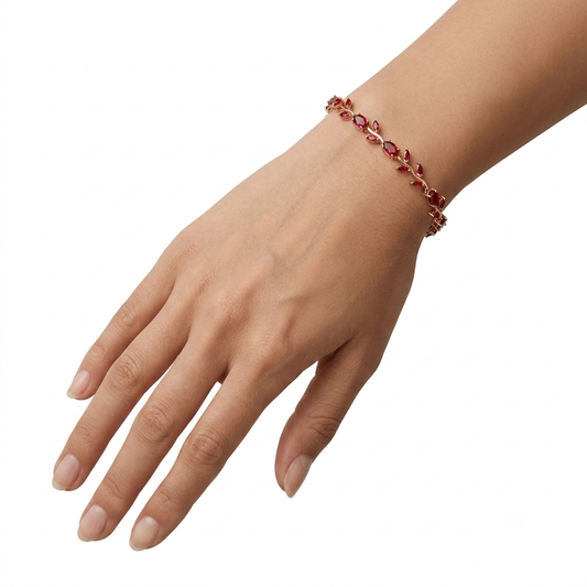 Tulip Bracelet – Elegant Floral Bracelet for Women & Girls