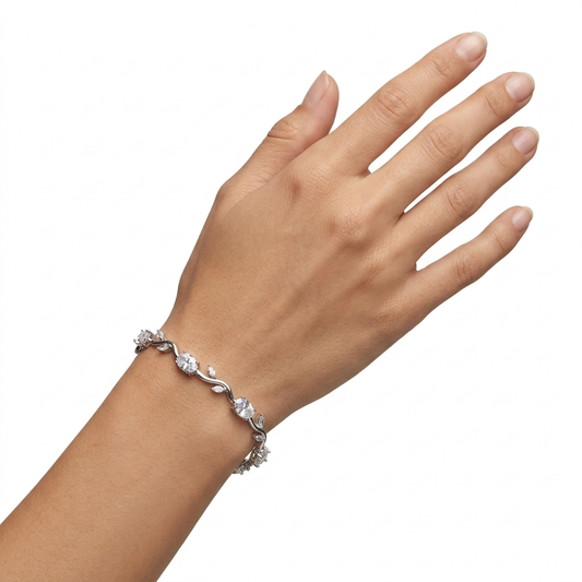 Tulip Bracelet – Elegant Floral Bracelet for Women & Girls