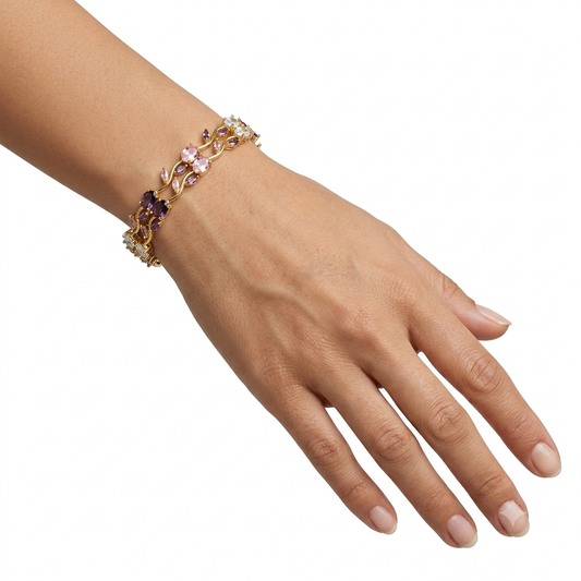 Tulip Bracelet – Elegant Floral Bracelet for Women & Girls