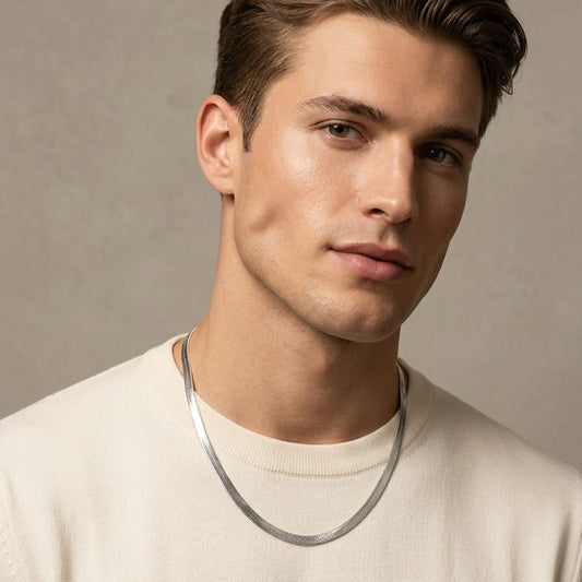 Premium Silver Chain Necklace for Men & Women