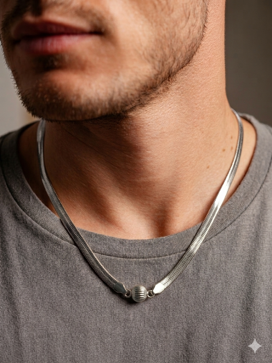 Stylish Snake Chain Necklace for Men & Women