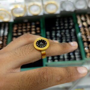 Clock Ring For Mens & Womens