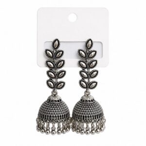 Jhumka Earrings with Beads for Women