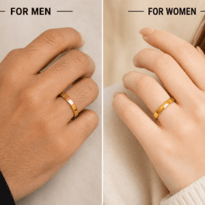 Premium Gold-Tone Rings For Men & Women