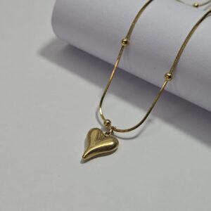 Heart Locket Necklace for Women
