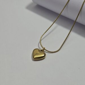 Elegant Heart Locket Necklace for Women
