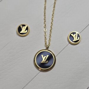 Luxury YXL Locket Set with Earrings for Women