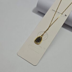 Vintage Clock Locket Necklace for Women