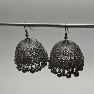 Elegant Silver Jhumky Earrings for Women