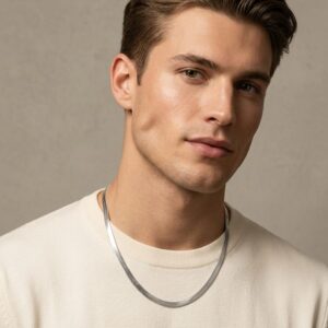 Premium Silver Chain Necklace for Men & Women